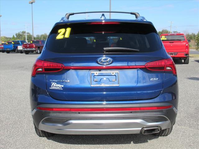 used 2021 Hyundai Santa Fe car, priced at $23,980