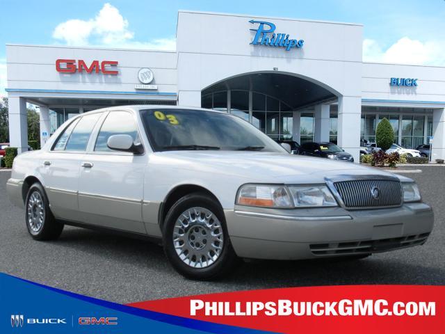 used 2003 Mercury Grand Marquis car, priced at $4,995