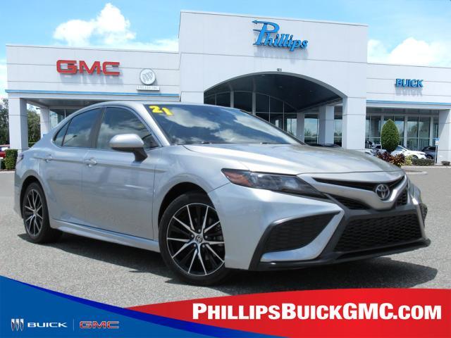 used 2021 Toyota Camry car, priced at $19,726