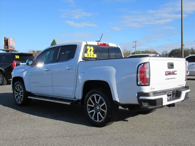 used 2022 GMC Canyon car, priced at $35,780