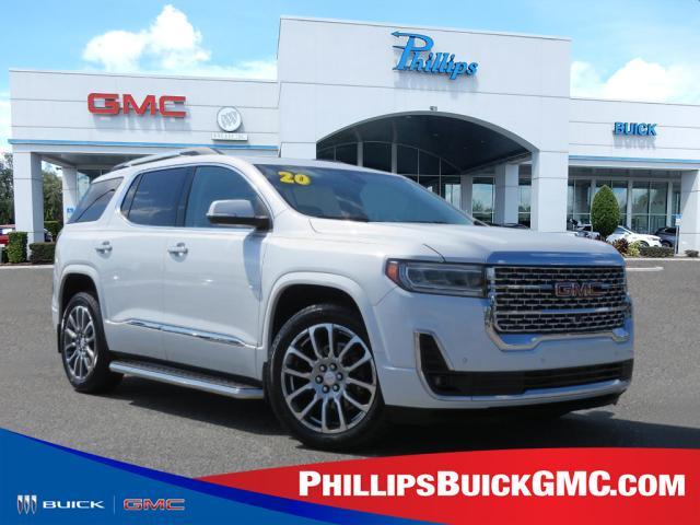 used 2020 GMC Acadia car, priced at $34,980