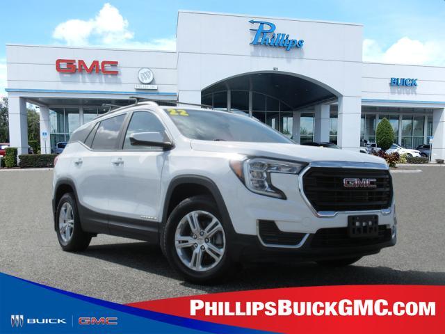 used 2022 GMC Terrain car, priced at $25,987