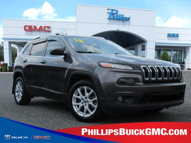 used 2018 Jeep Cherokee car, priced at $14,988