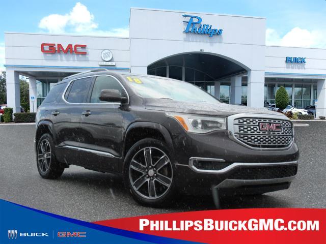 used 2018 GMC Acadia car, priced at $19,880