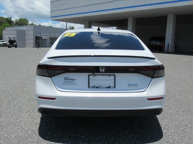 used 2023 Honda Accord Hybrid car, priced at $24,980