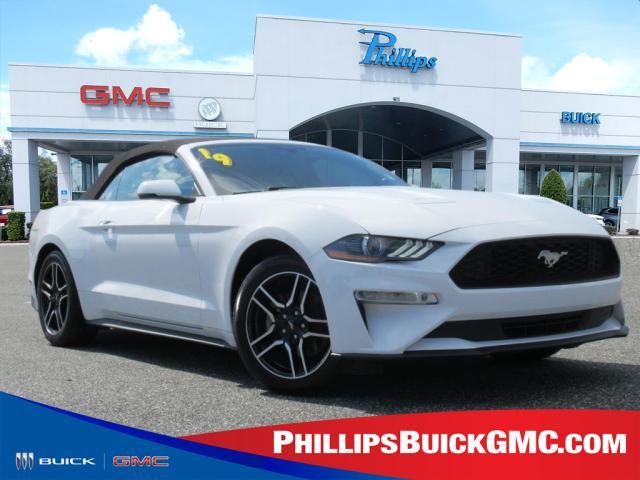 used 2019 Ford Mustang car, priced at $19,780