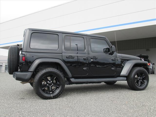 used 2022 Jeep Wrangler Unlimited car, priced at $30,580