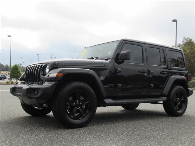 used 2022 Jeep Wrangler Unlimited car, priced at $30,580