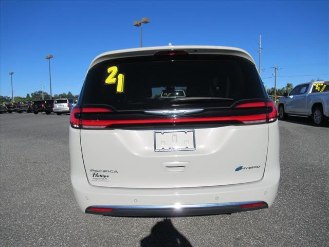 used 2021 Chrysler Pacifica Hybrid car, priced at $32,140