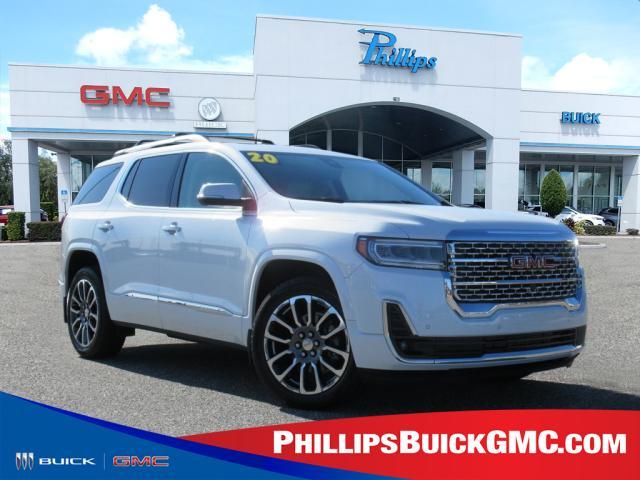 used 2020 GMC Acadia car, priced at $35,980