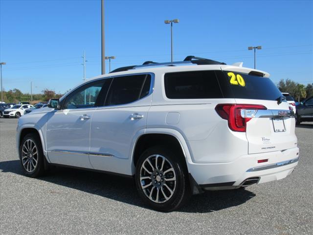 used 2020 GMC Acadia car, priced at $35,980