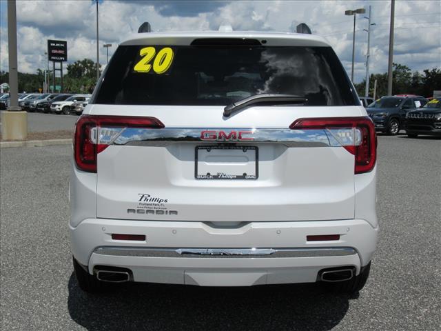 used 2020 GMC Acadia car, priced at $28,788