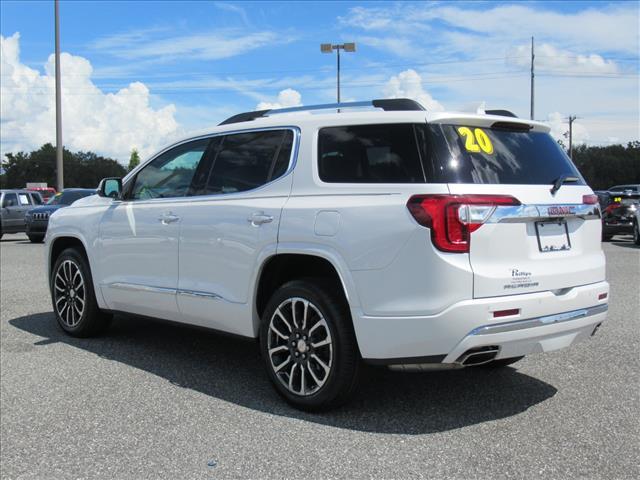 used 2020 GMC Acadia car, priced at $28,788