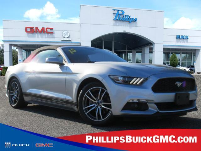 used 2015 Ford Mustang car, priced at $17,988