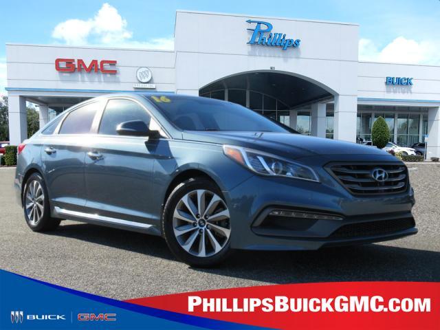 used 2016 Hyundai Sonata car, priced at $15,988