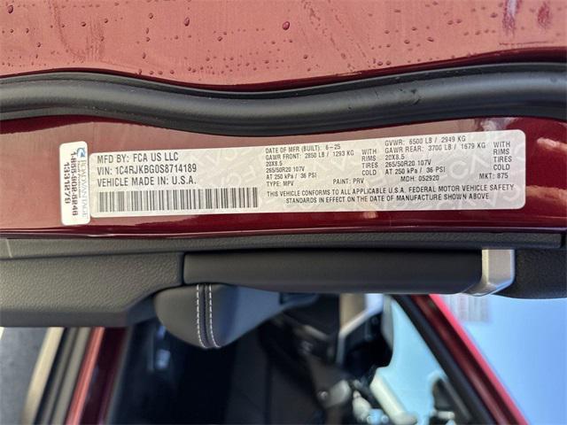 new 2025 Jeep Grand Cherokee L car, priced at $52,192