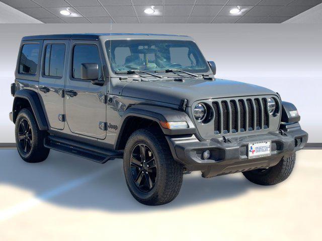 used 2021 Jeep Wrangler Unlimited car, priced at $25,577