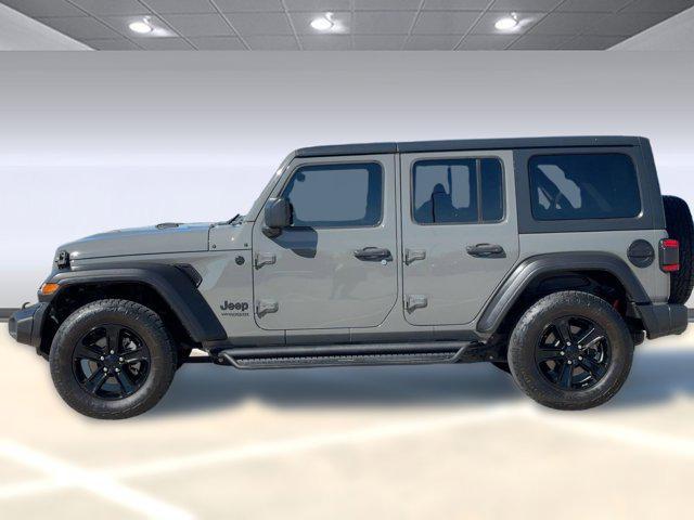 used 2021 Jeep Wrangler Unlimited car, priced at $25,577