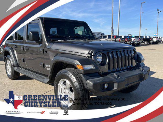 used 2020 Jeep Wrangler Unlimited car, priced at $25,577