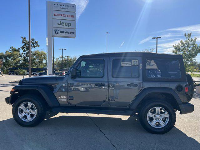 used 2020 Jeep Wrangler Unlimited car, priced at $25,577