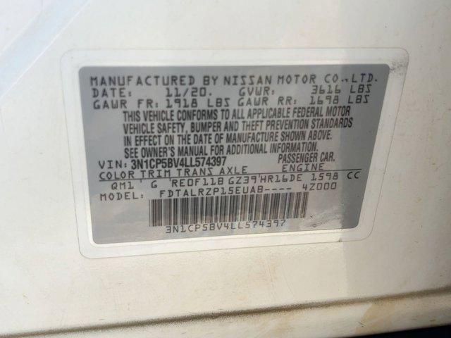 used 2020 Nissan Kicks car, priced at $13,398