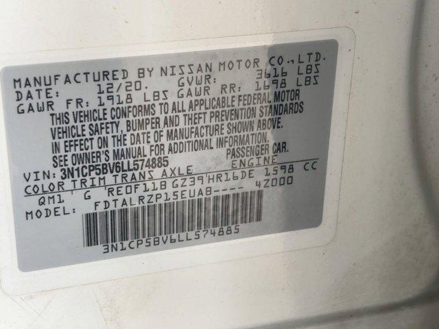 used 2020 Nissan Kicks car, priced at $11,398