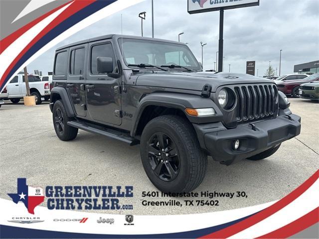 used 2021 Jeep Wrangler Unlimited car, priced at $28,777
