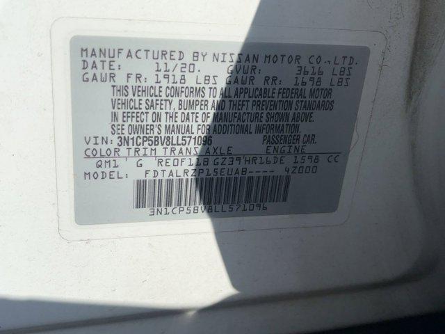 used 2020 Nissan Kicks car, priced at $12,398