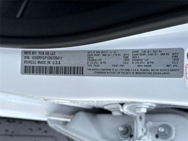 new 2025 Ram 1500 car, priced at $45,147