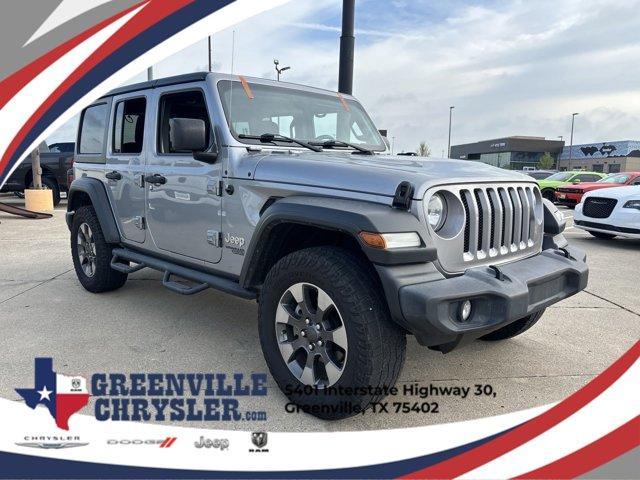 used 2020 Jeep Wrangler Unlimited car, priced at $23,977