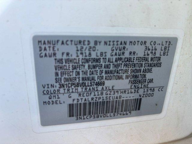 used 2020 Nissan Kicks car, priced at $13,398