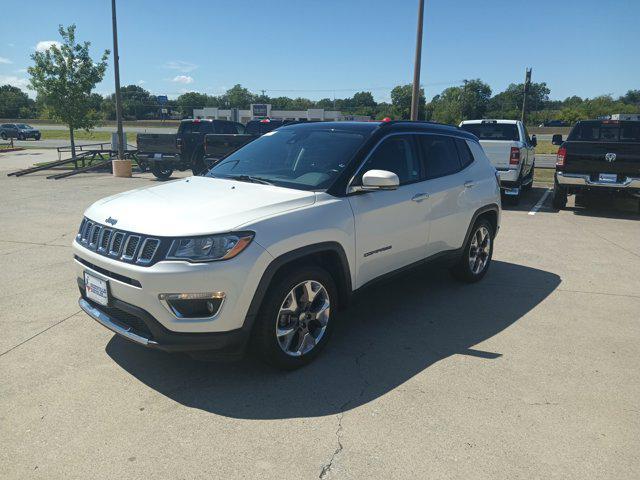 used 2021 Jeep Compass car, priced at $16,796