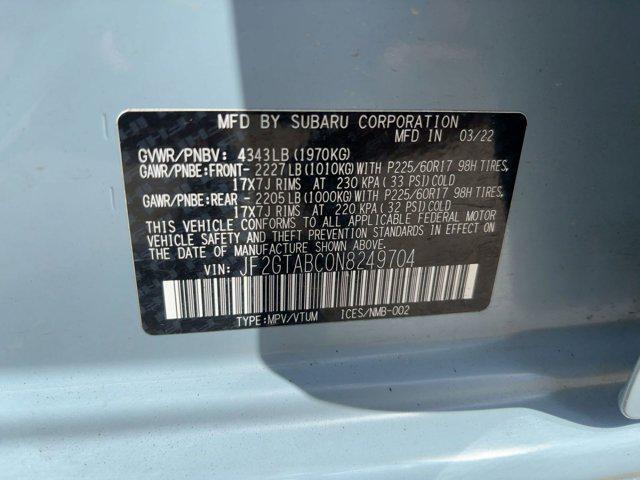 used 2022 Subaru Crosstrek car, priced at $19,498