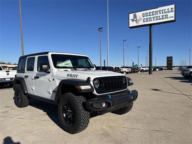 new 2024 Jeep Wrangler 4xe car, priced at $43,991