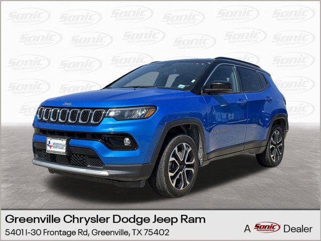 used 2023 Jeep Compass car, priced at $19,996