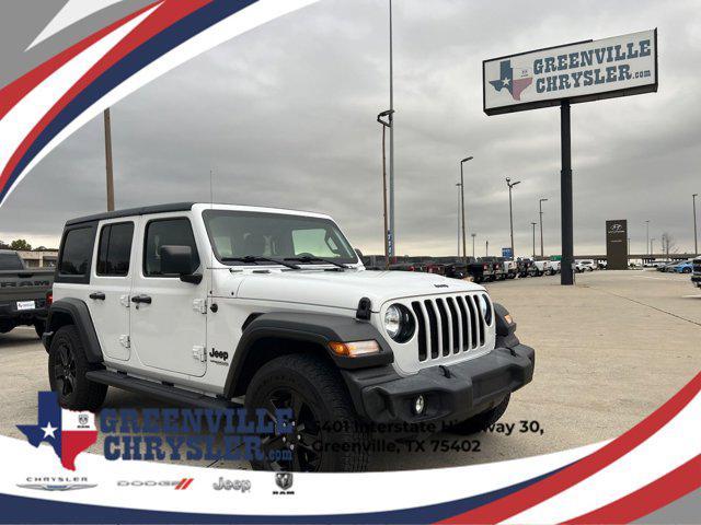 used 2021 Jeep Wrangler Unlimited car, priced at $28,888