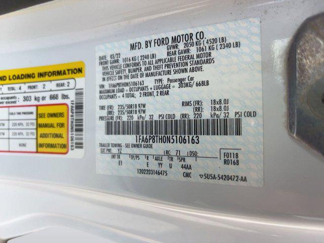 used 2022 Ford Mustang car, priced at $19,999