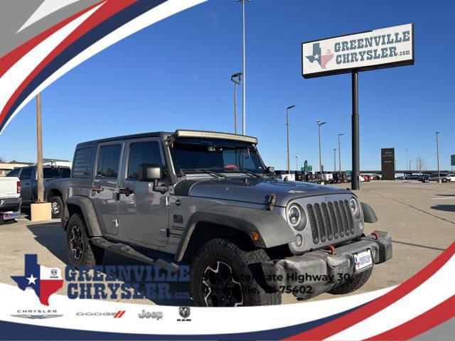 used 2016 Jeep Wrangler Unlimited car, priced at $16,499