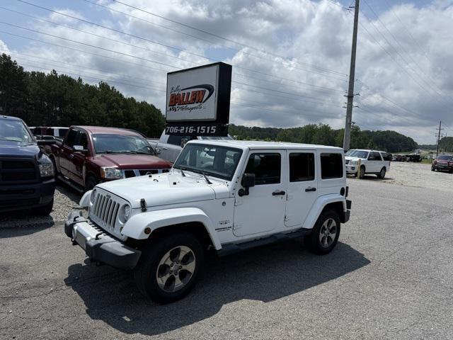 used 2017 Jeep Wrangler Unlimited car, priced at $23,438