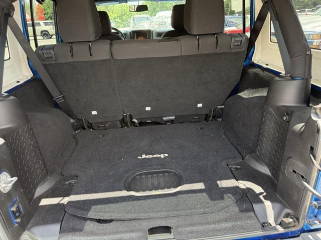used 2015 Jeep Wrangler Unlimited car, priced at $16,405