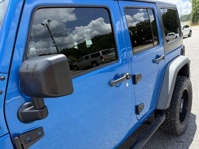used 2015 Jeep Wrangler Unlimited car, priced at $16,405