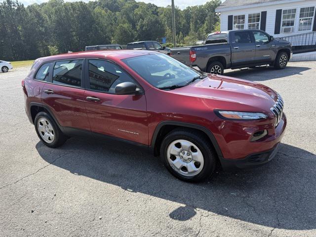 used 2017 Jeep Cherokee car, priced at $13,000