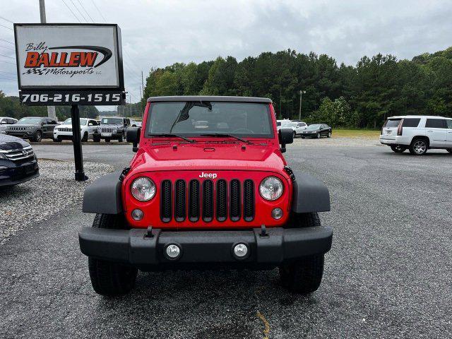 used 2016 Jeep Wrangler car, priced at $22,313