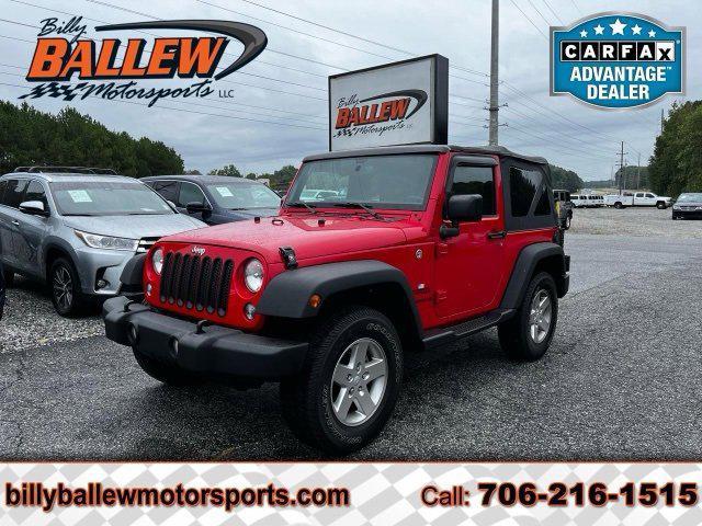 used 2016 Jeep Wrangler car, priced at $22,313