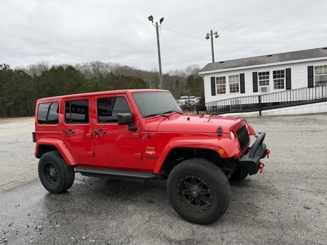 used 2015 Jeep Wrangler Unlimited car, priced at $13,950