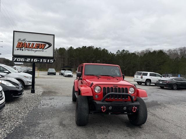 used 2015 Jeep Wrangler Unlimited car, priced at $13,950