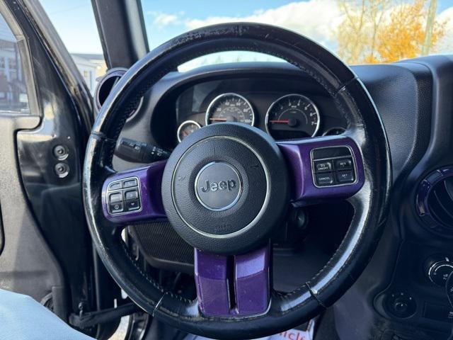 used 2012 Jeep Wrangler Unlimited car, priced at $9,122