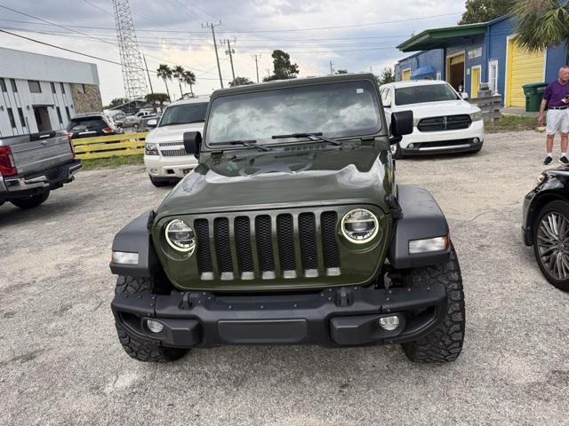 used 2021 Jeep Wrangler Unlimited car, priced at $27,500