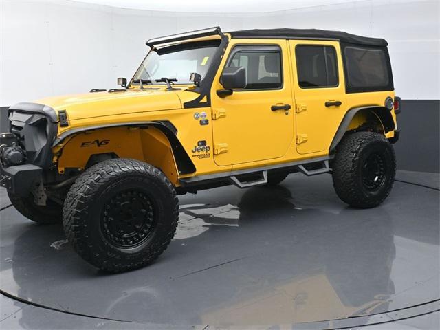 used 2019 Jeep Wrangler Unlimited car, priced at $27,500