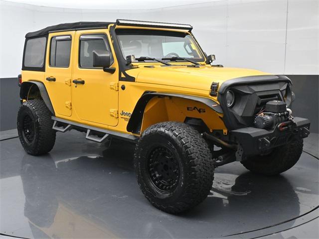 used 2019 Jeep Wrangler Unlimited car, priced at $29,100